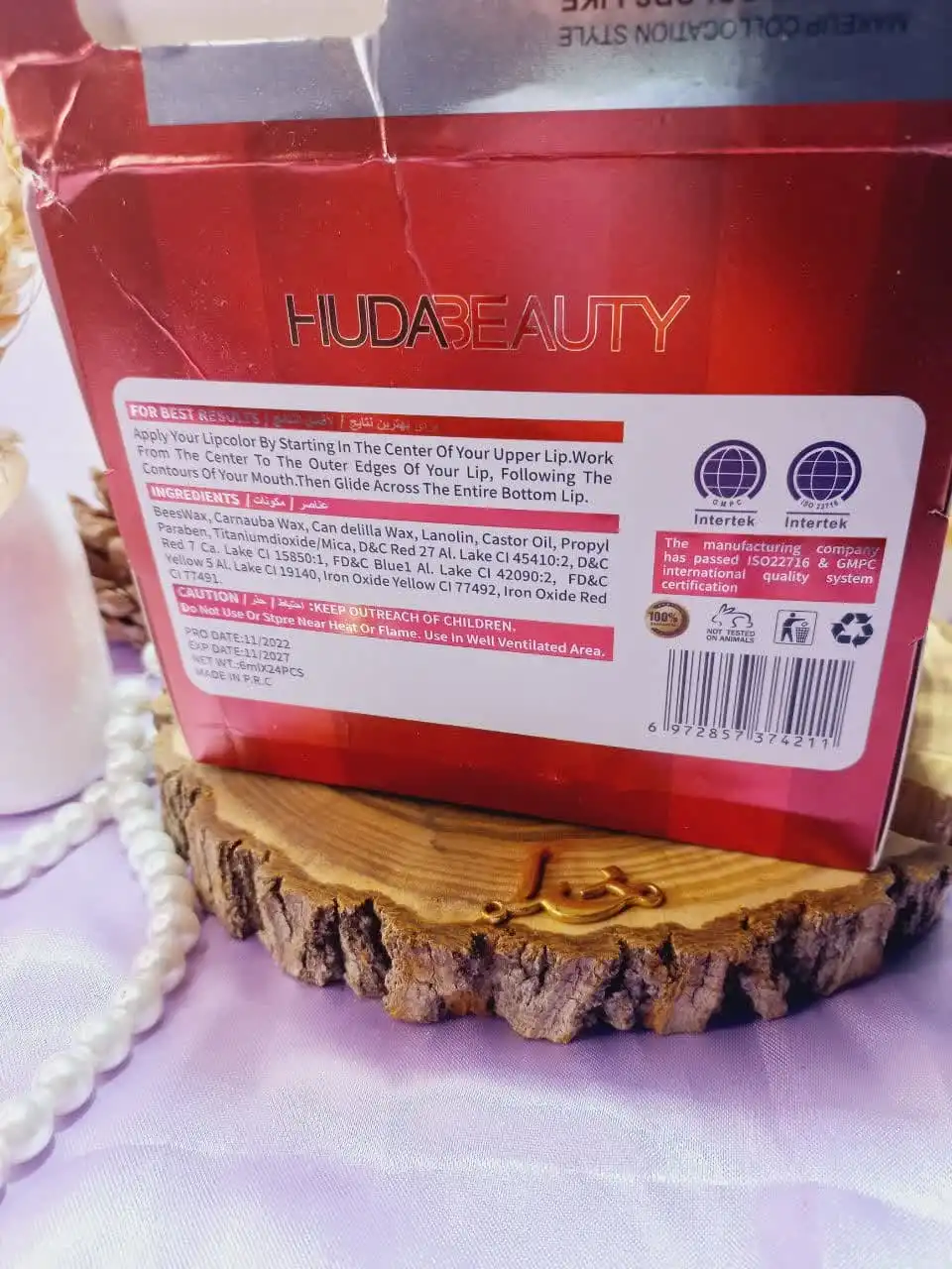 رژ لب مایع پرطرفدار هدی بیوتی HUDABEAUTY کد H50085 |