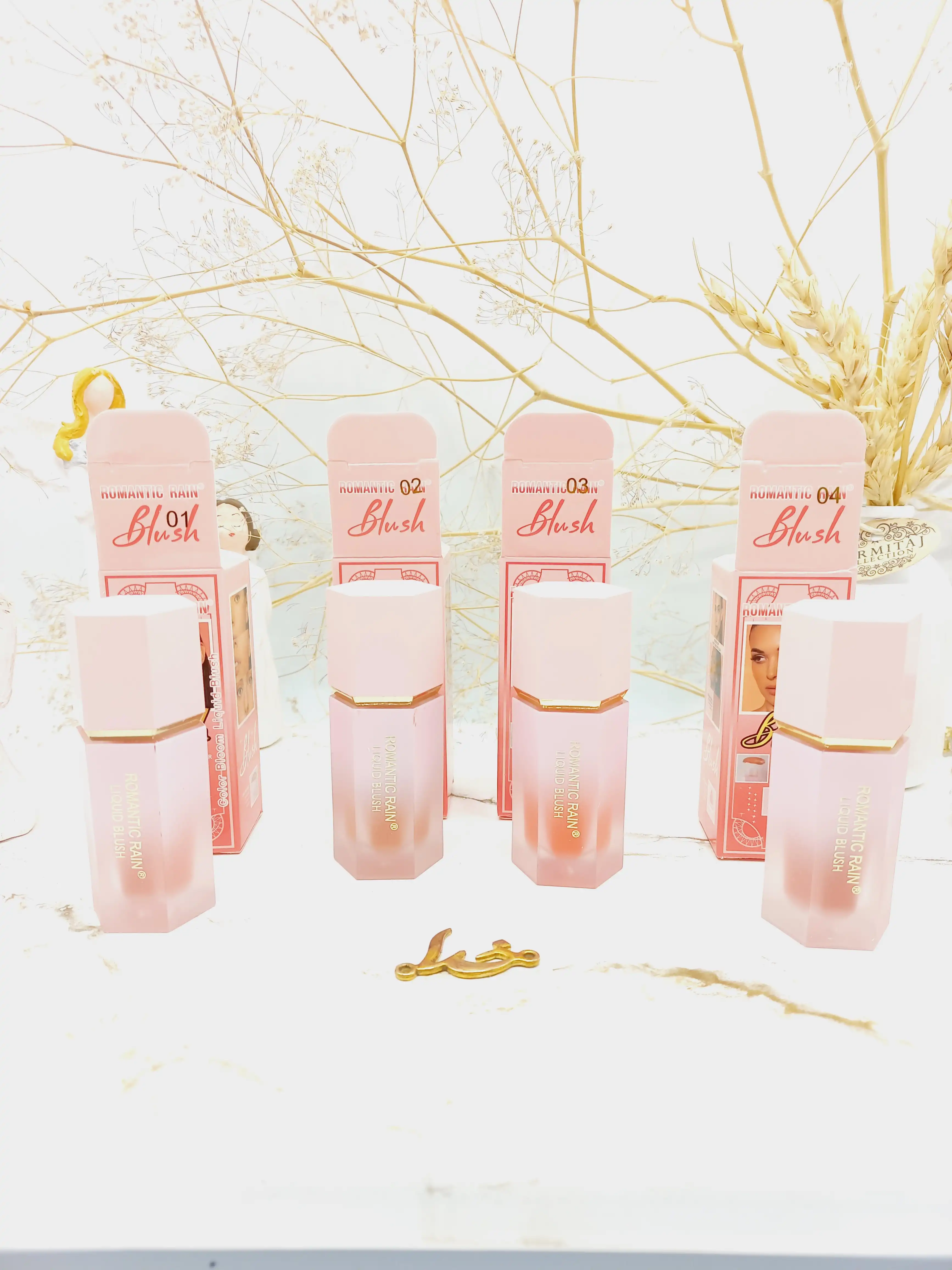 رژ گونه مایع برند معروف رومانتیک رین بلش ROMANTIC RAIN BLUSH کد R127