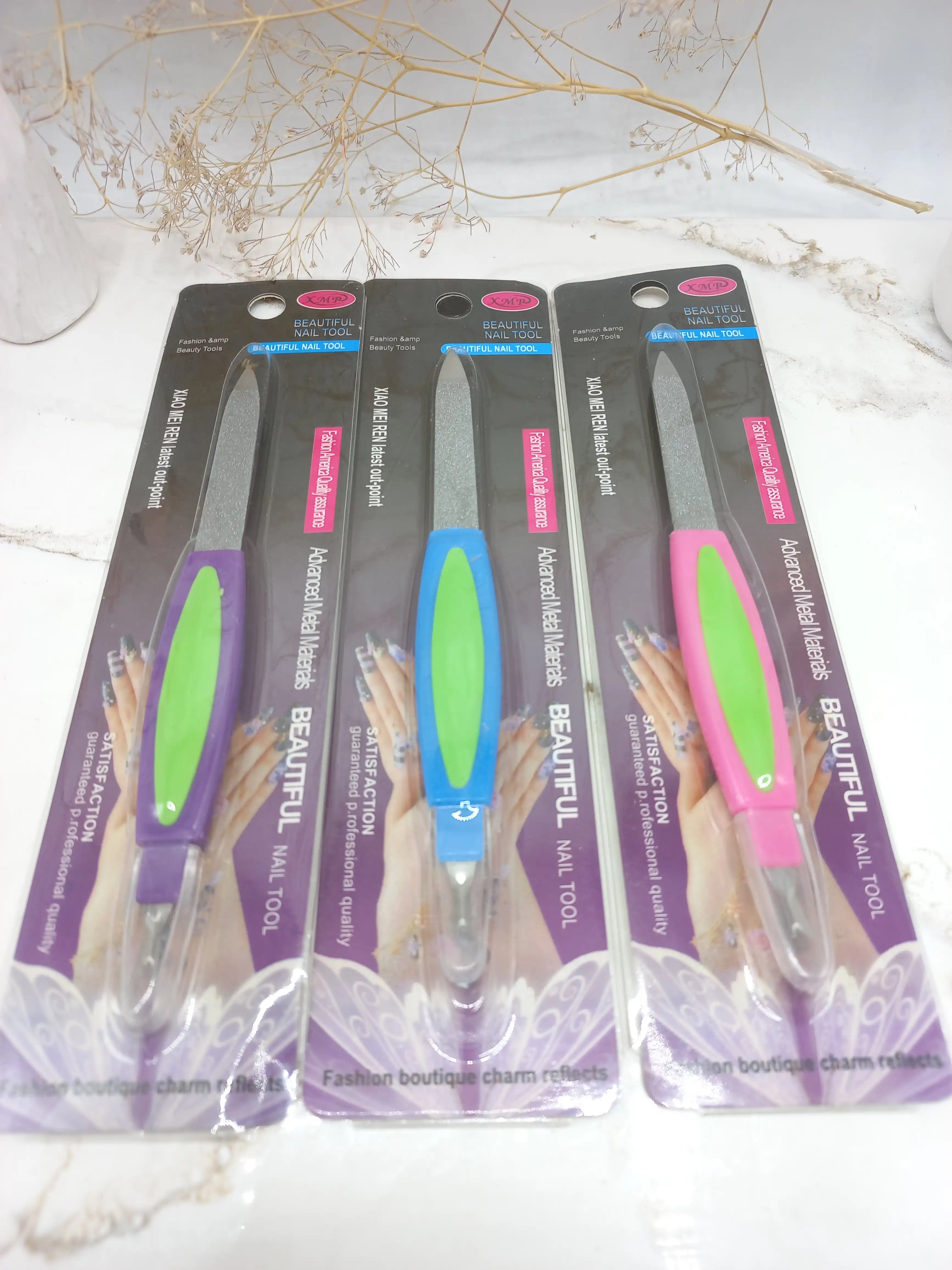 سوهان و گوشه گیر ناخن بیوتی فول BEAUTIFUL جعبه (مشکی)
