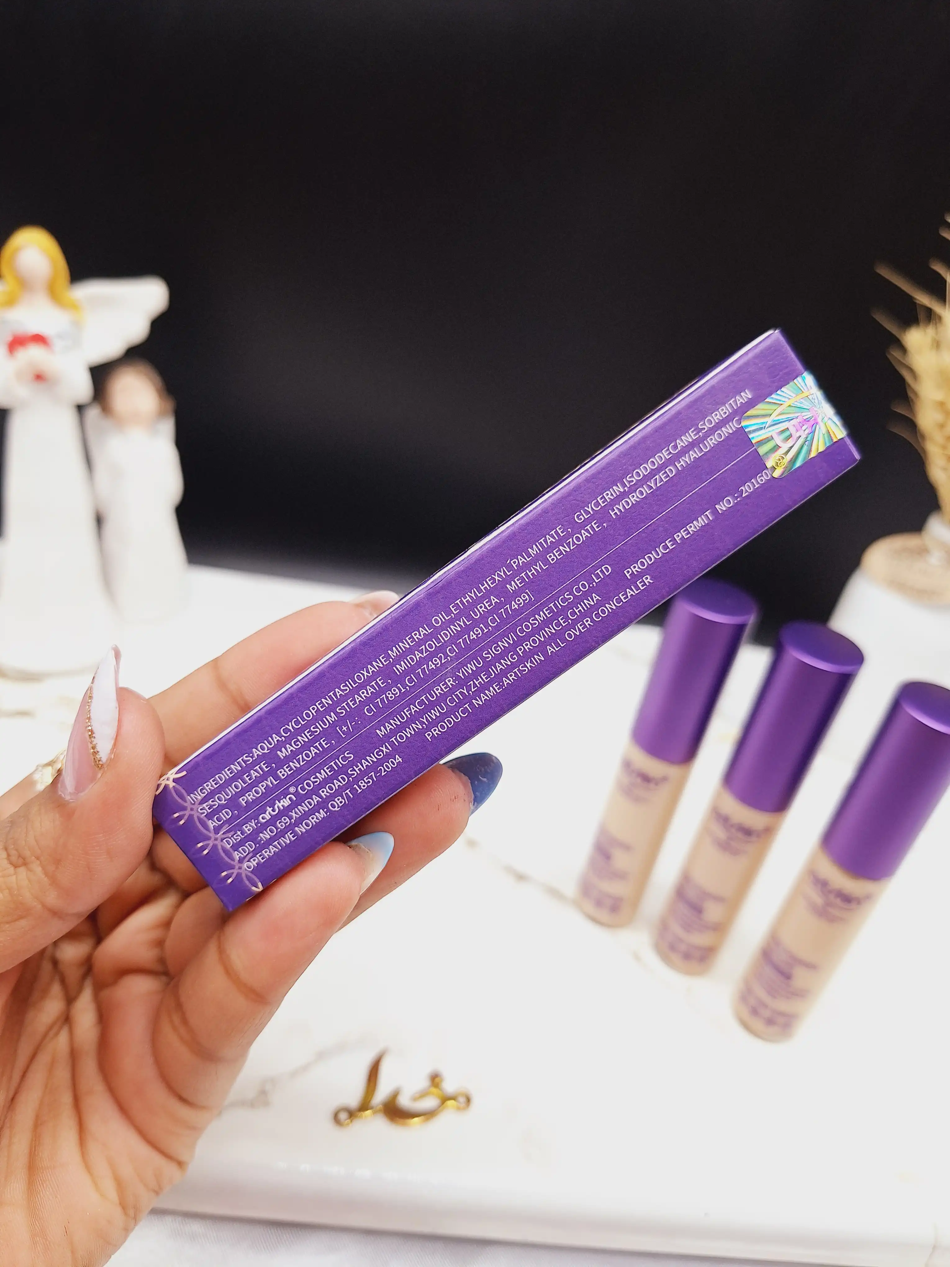 کانسلیر زیر چشم برند آرت اسکین artskin (کارتن بنفش) کد SA973027