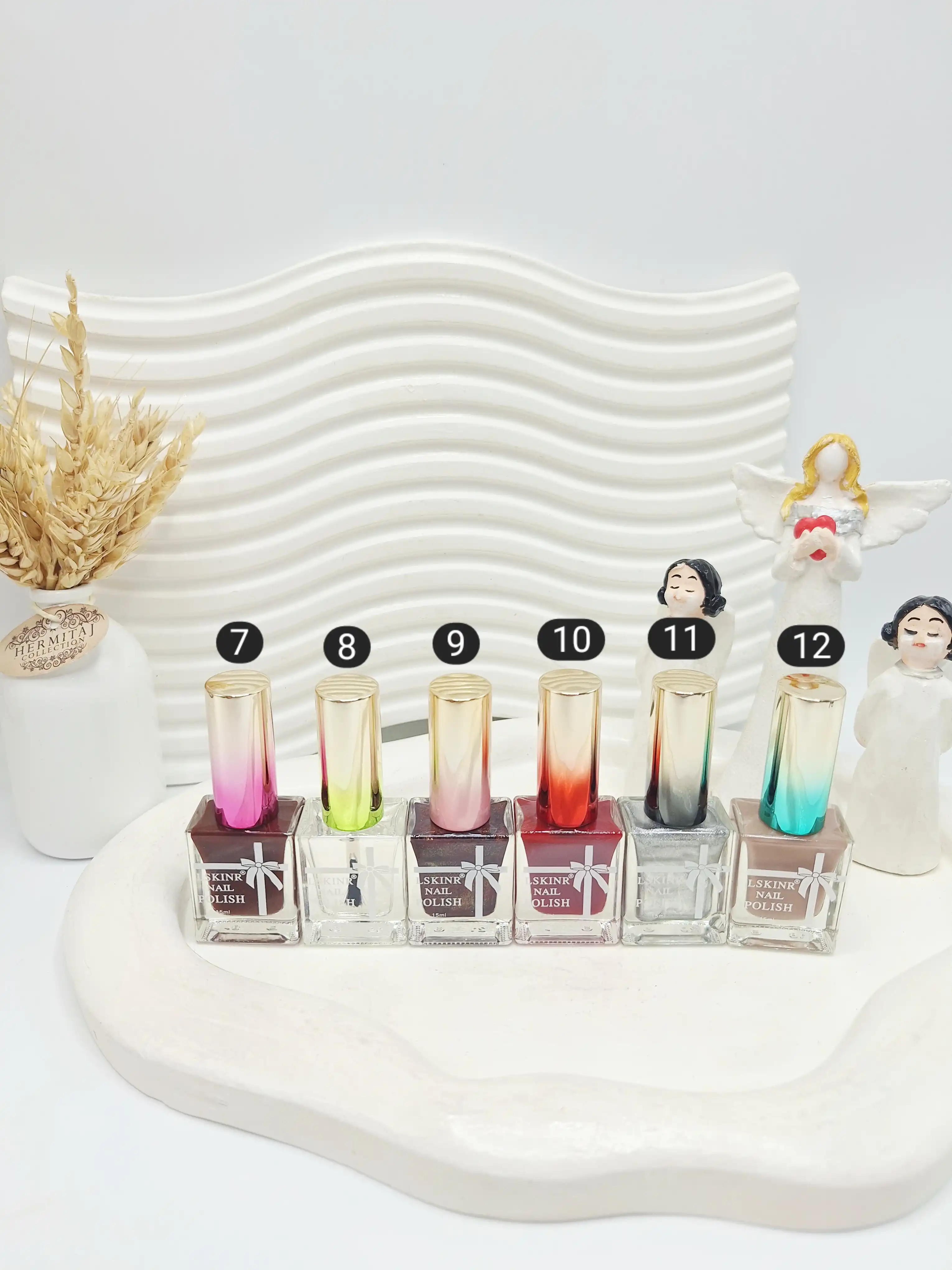 لاک ناخن پرطرفدار مدل پایپون کد