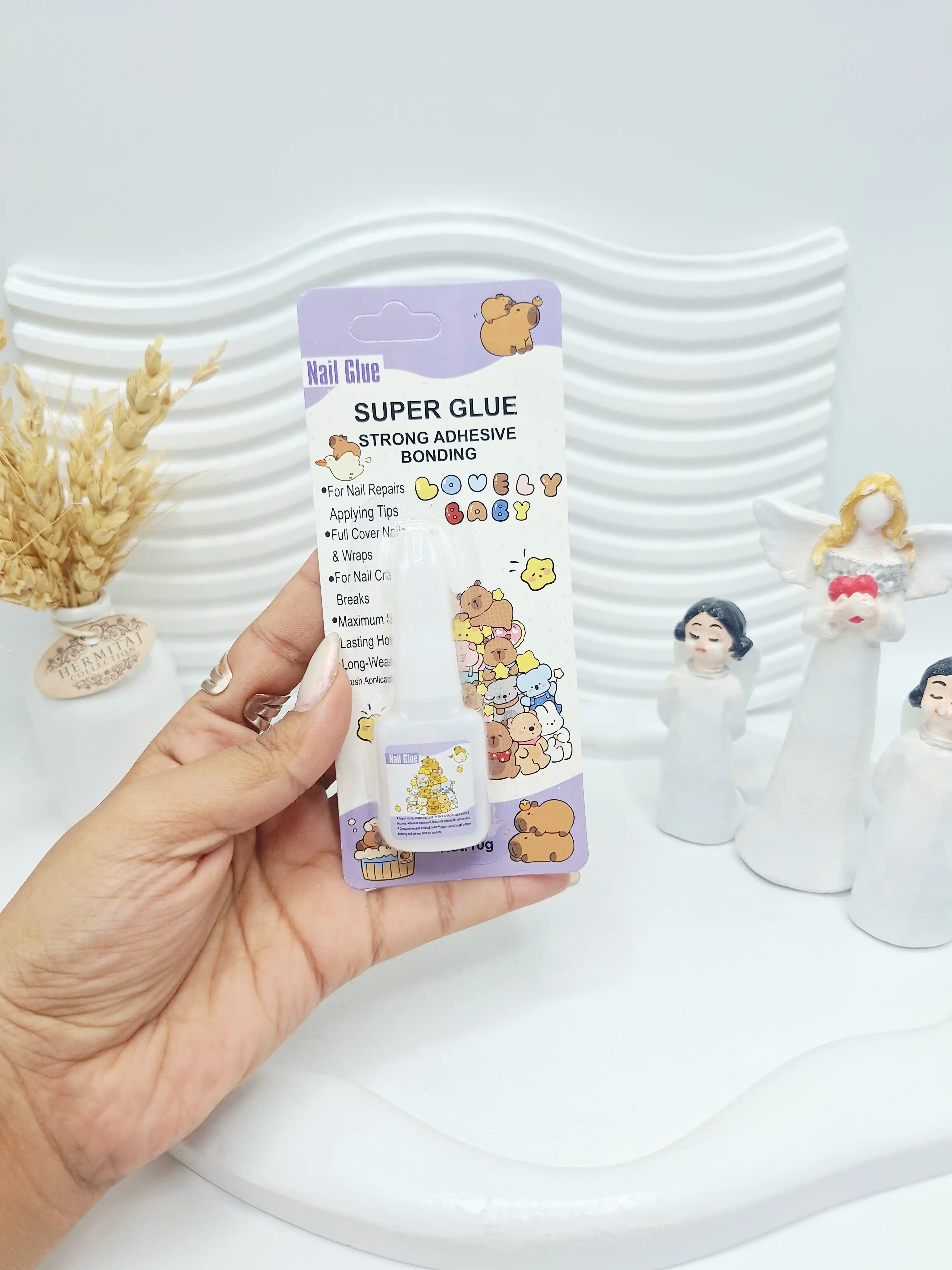 چسب ناخن خرسی برند Nail Glue کد 9027