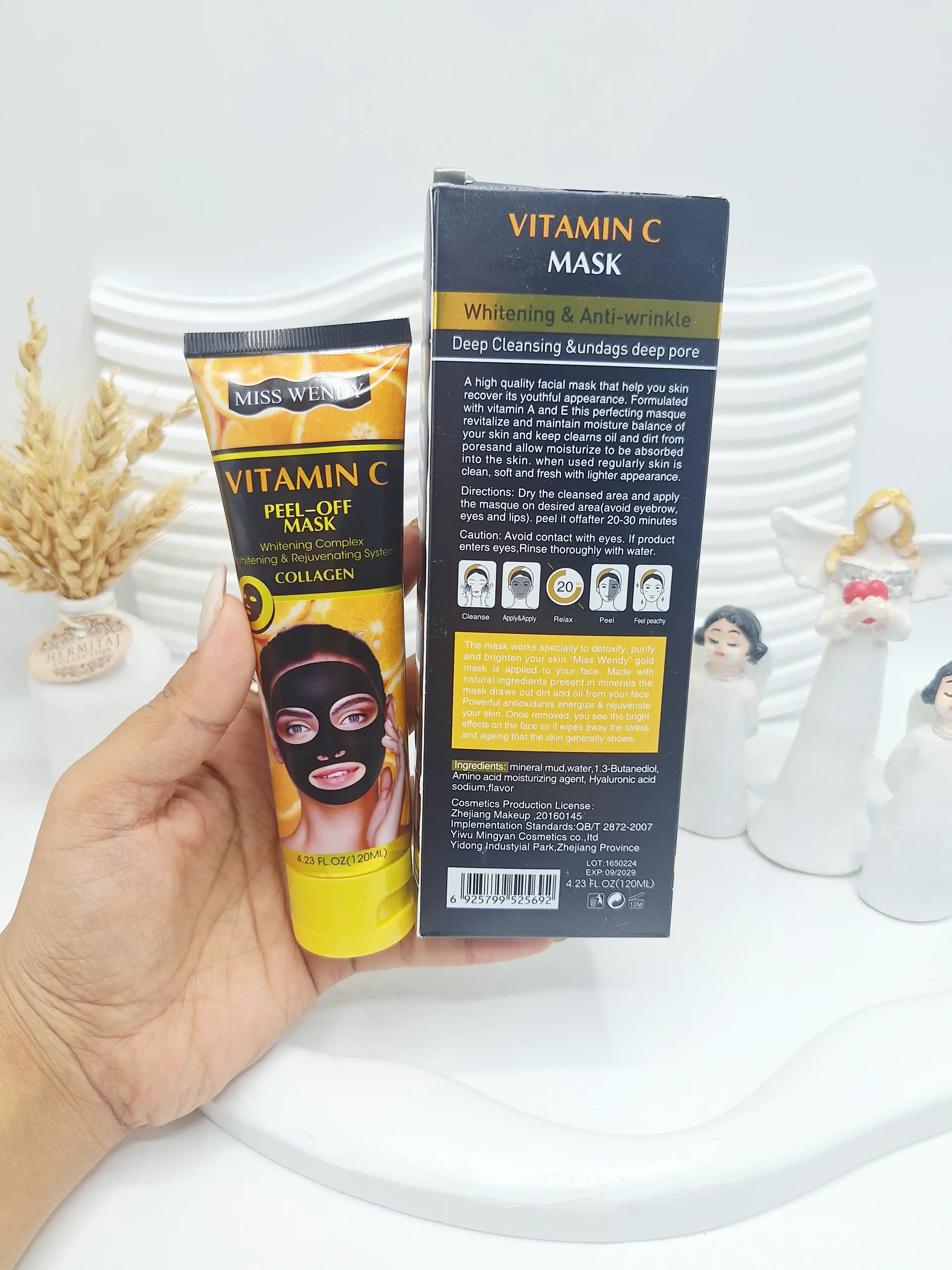 ماسک لایه بردار ویتامین سی برند MISS WENDY کد 5692