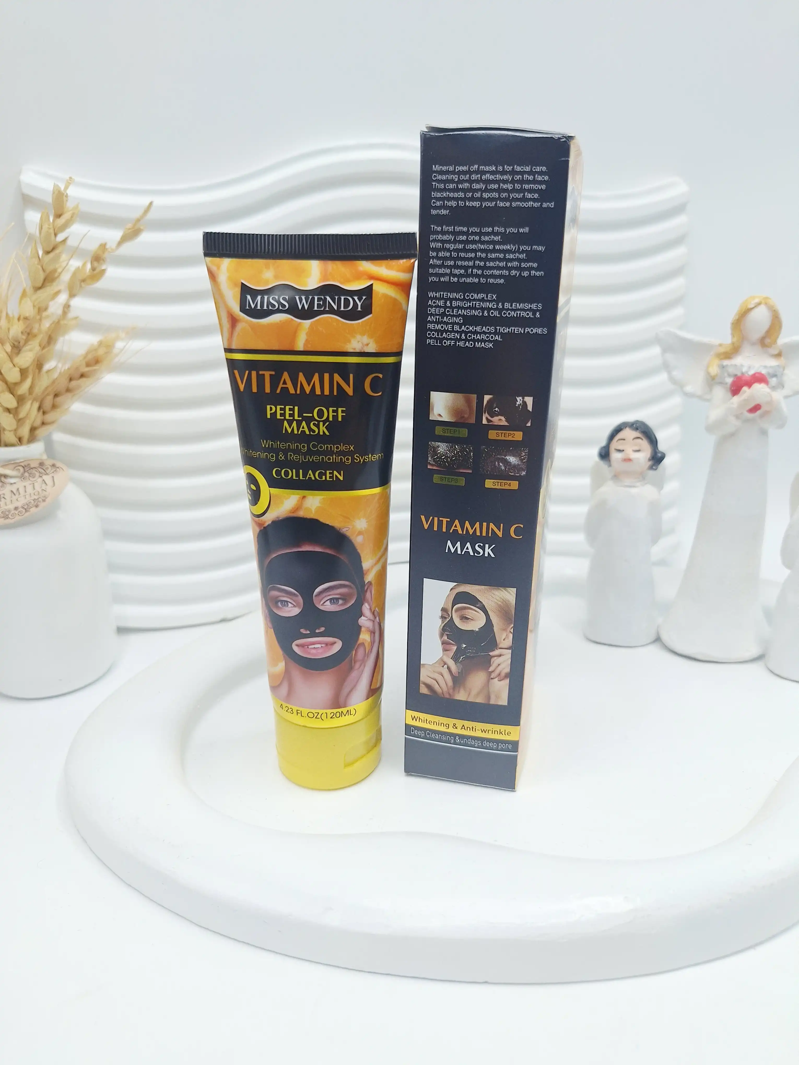 ماسک لایه بردار ویتامین سی برند MISS WENDY کد 5692